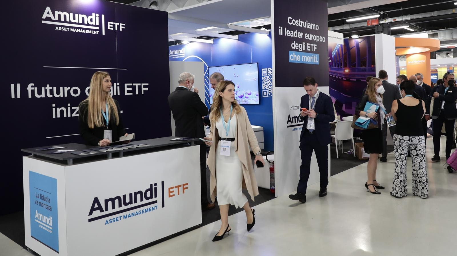 Lo stando di Amundi a tema Etf (Salone del Risparmio 2022)