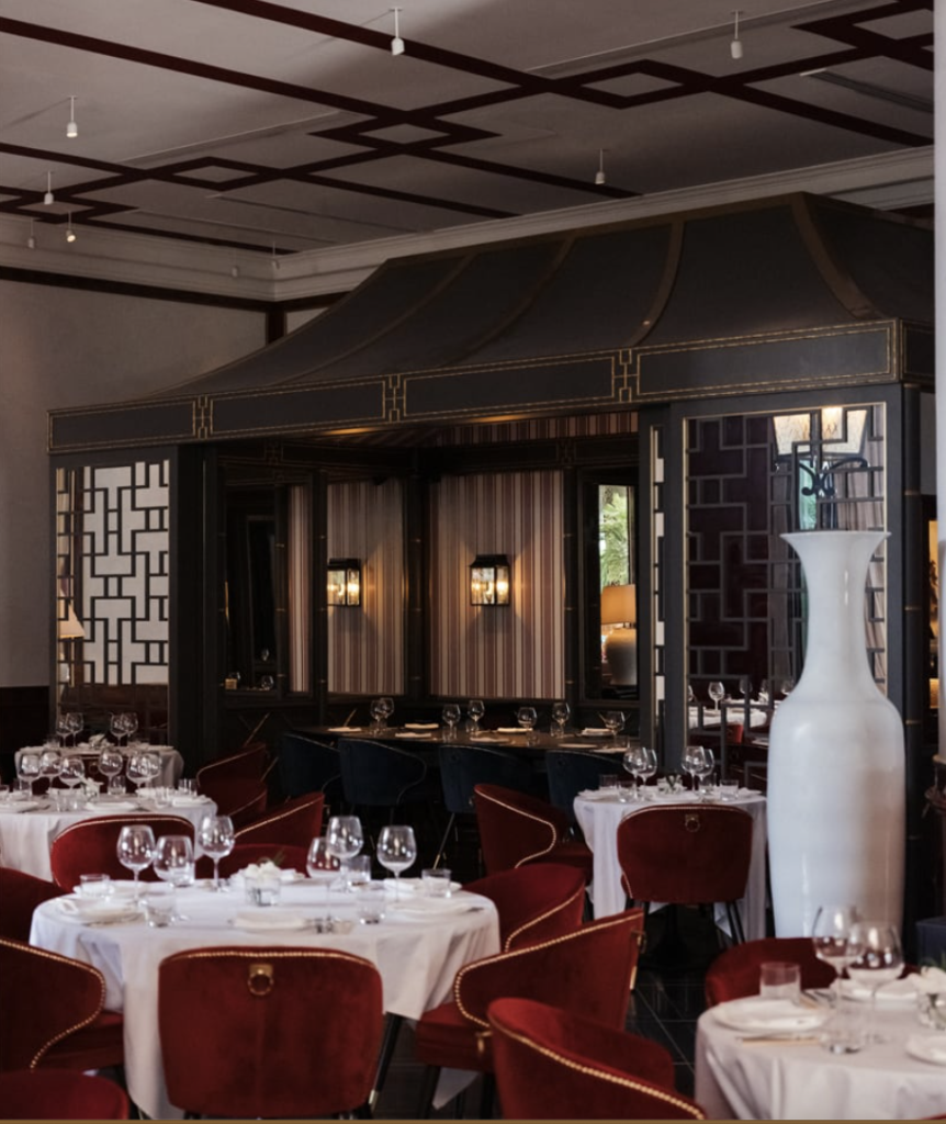 La sala del ristorante cinese Shanghai Me.