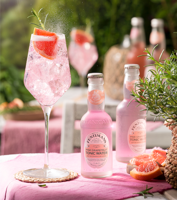 Pompelmo rosa è una delle molte toniche Fentimans, distribuite da Meregalli.