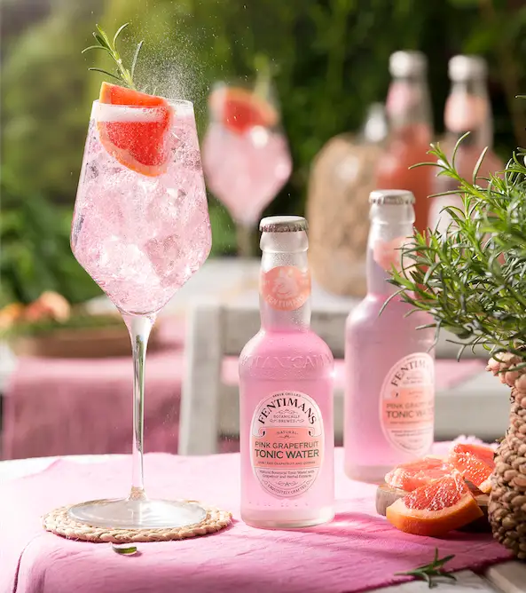 Pompelmo rosa è una delle molte toniche Fentimans, distribuite da Meregalli.