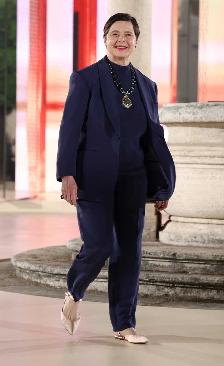 Isabella Rossellini at Bulgari gala for the Aeterna collection (ph Pietro S. D'Aprano, courtesy Bulgari)
