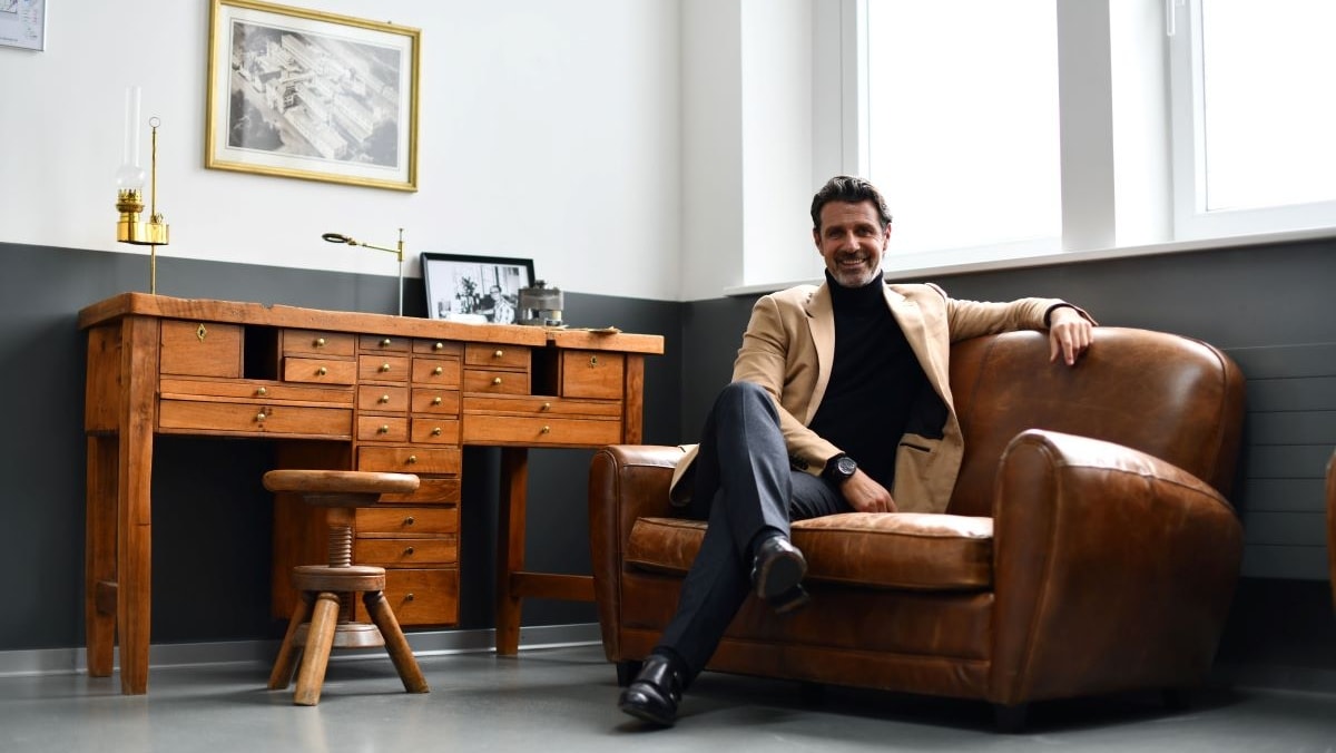 Il coach e imprenditore Patrick Mouratoglou è anche Friend of the Brand Zenith: al suo polso, un orologio della collezione Defy.
