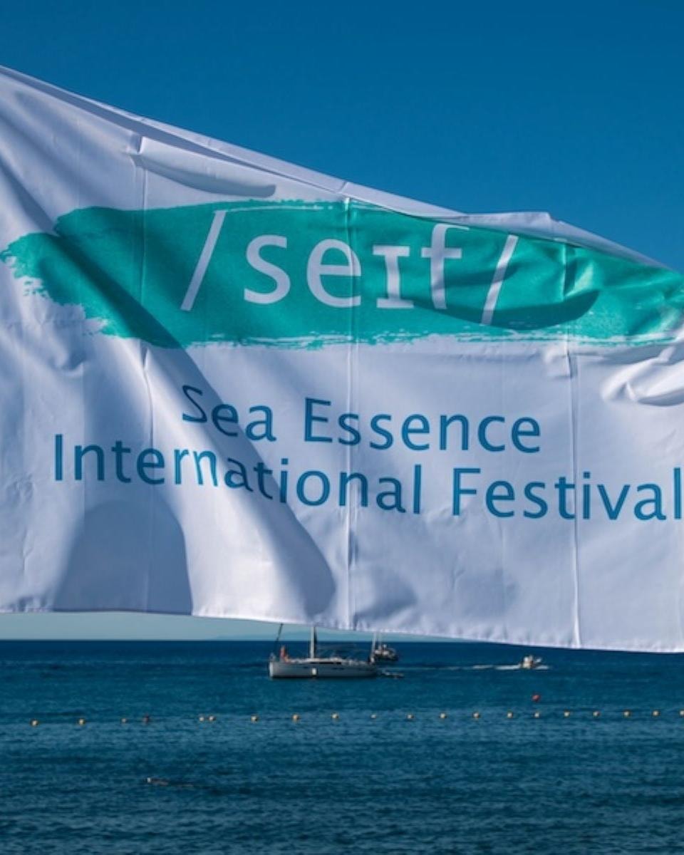 La bandiera del Seif-Sea essence international festival (courtesy Fondazione Acqua dell’Elba)