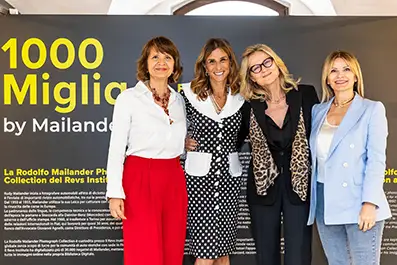 L’inaugurazione della mostra a Brescia