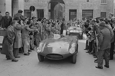 Vittorio Marzotto nel 1954
