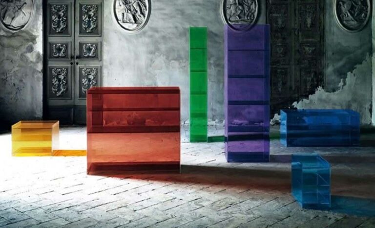 Librerie Dr Jekyll and Mr Hyde di Piero Lissoni per Glas Italia