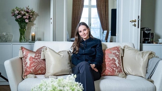 La principessa Ingrid Alexandra durante l’intervista alla NRK.