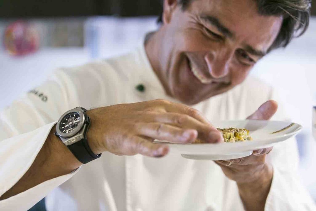 Il pluristellato chef francese Yannick Alléno.