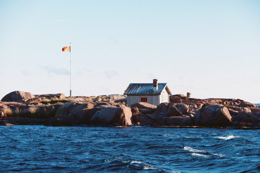 Silverskaar una delle migliaia delle Isole Åland, nel Golfo di Botnia tra Svezia e Finlandia.
