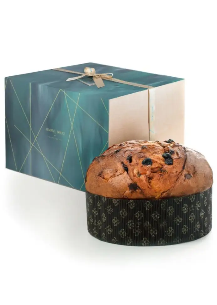 Il panettone di Guido Gobino per Armani/Dolci.