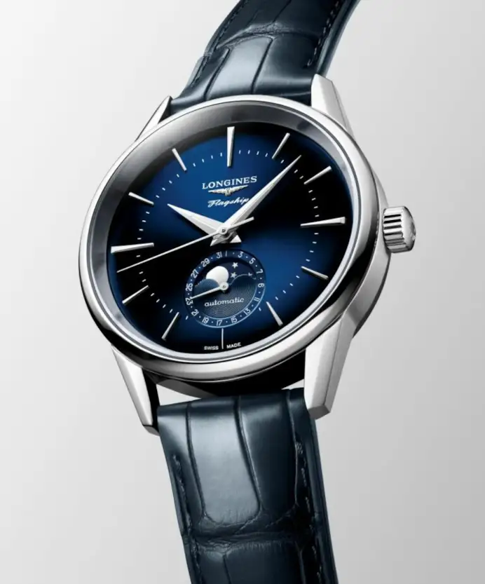 Nuovi Longines Flagship Heritage: guarda che luna!