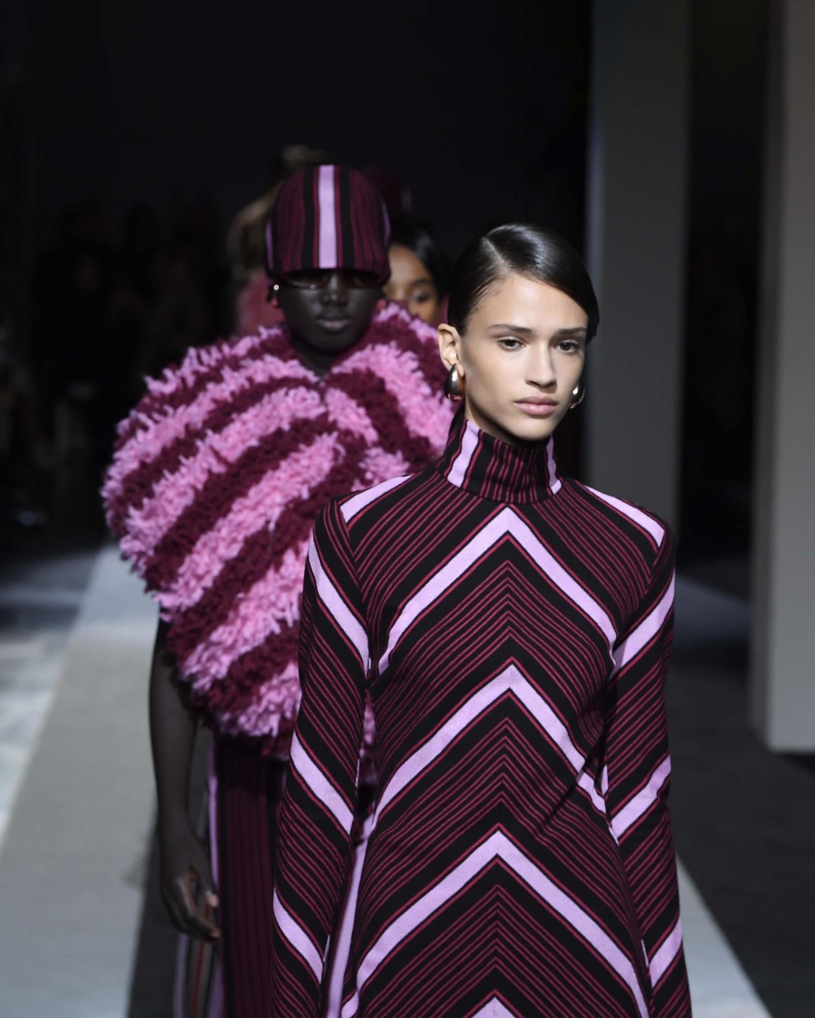 Il finale della sfilata fall-winter 2024 di Missoni