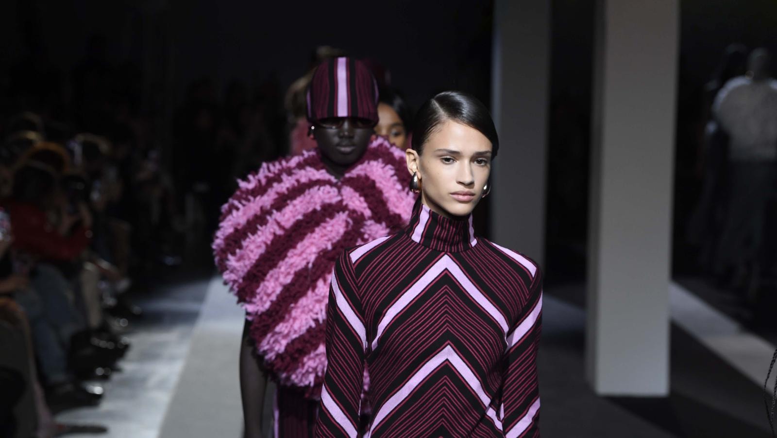 Il finale della sfilata fall-winter 2024 di Missoni