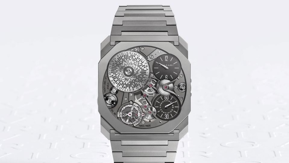 L'Octo Finissimo Ultra Cosc di Bulgari.