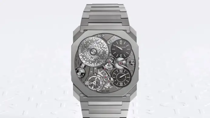 L'Octo Finissimo Ultra Cosc di Bulgari.