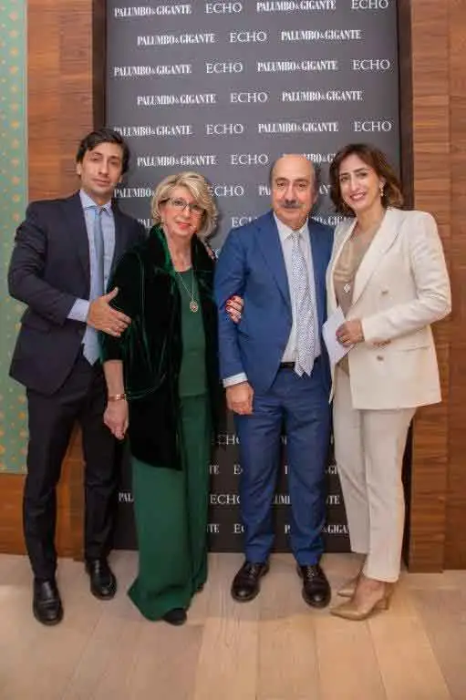 Da sinistra, Carlo Gigante, Adele Palumbo, Nicasio Gigante, Giovanna Gigante.