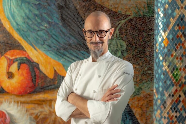 Lo chef Enrico Crippa.
