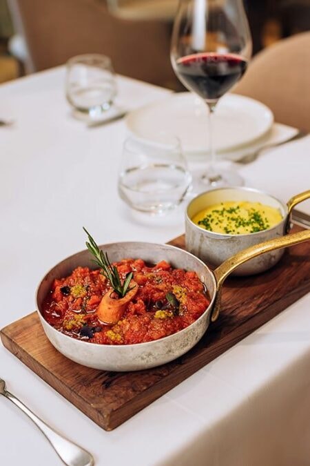 Ossobuco alla maniera del Borro.
