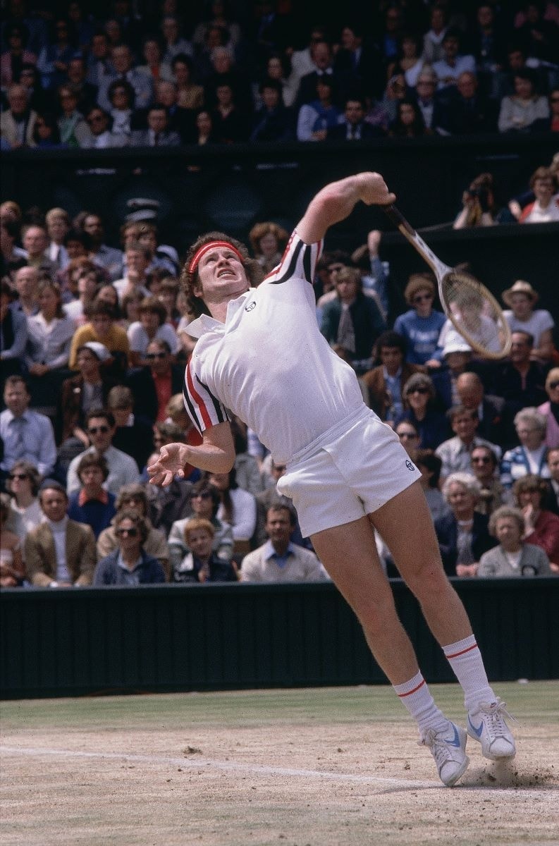 John McEnroe, il genio sregolato dal tocco di classe.