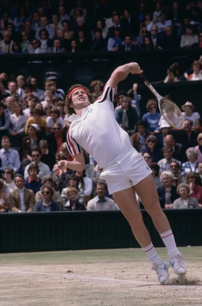 John McEnroe, il genio sregolato dal tocco di classe.