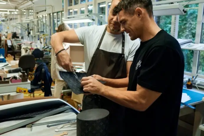 Dan Carter e la collaborazione vincente con Louis Vuitton