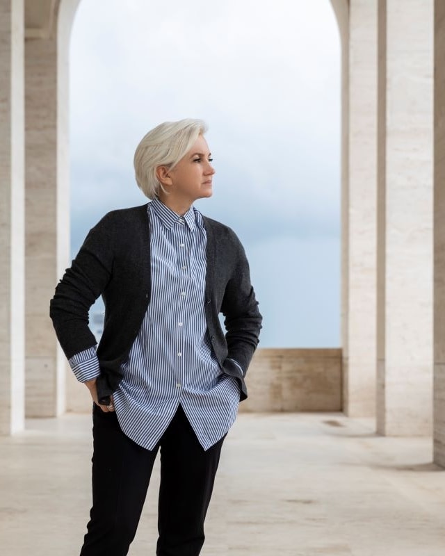 Un ritratto di Silvia Venturini Fendi (courtesy Fendi)