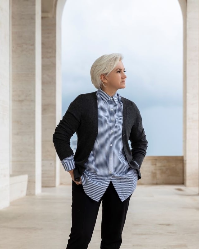 Un ritratto di Silvia Venturini Fendi (courtesy Fendi)