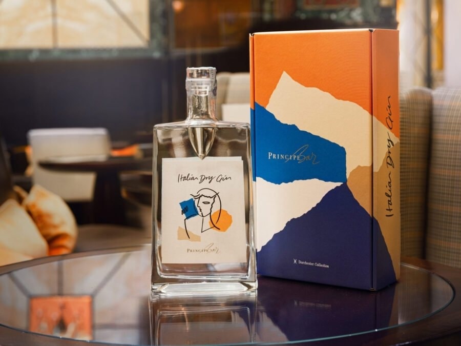 Il Principe, distillato di ginepro dell’Hotel Principe di Savoia di piazza della Repubblica.