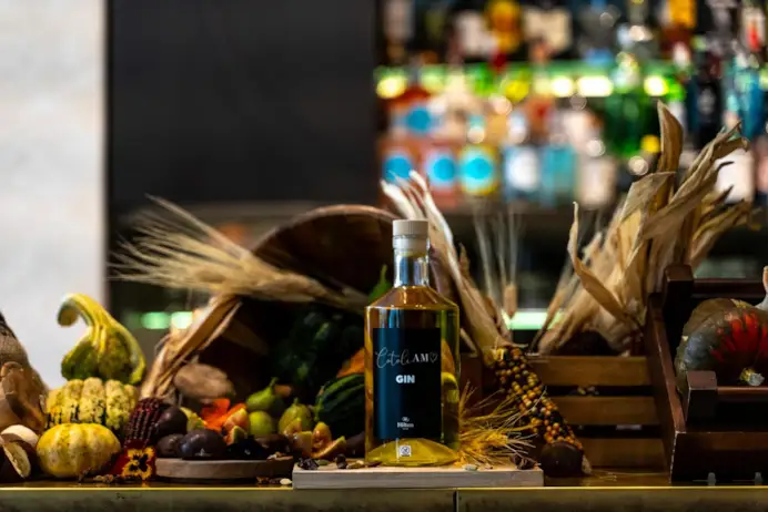 Il gin CotoliAMO dell’Hilton Milano è un omaggio alla città. tra le botaniche lo zafferano.