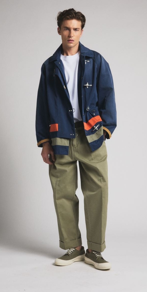 Un look Fay Archive spring-summer 2025 (courtesy Fay)