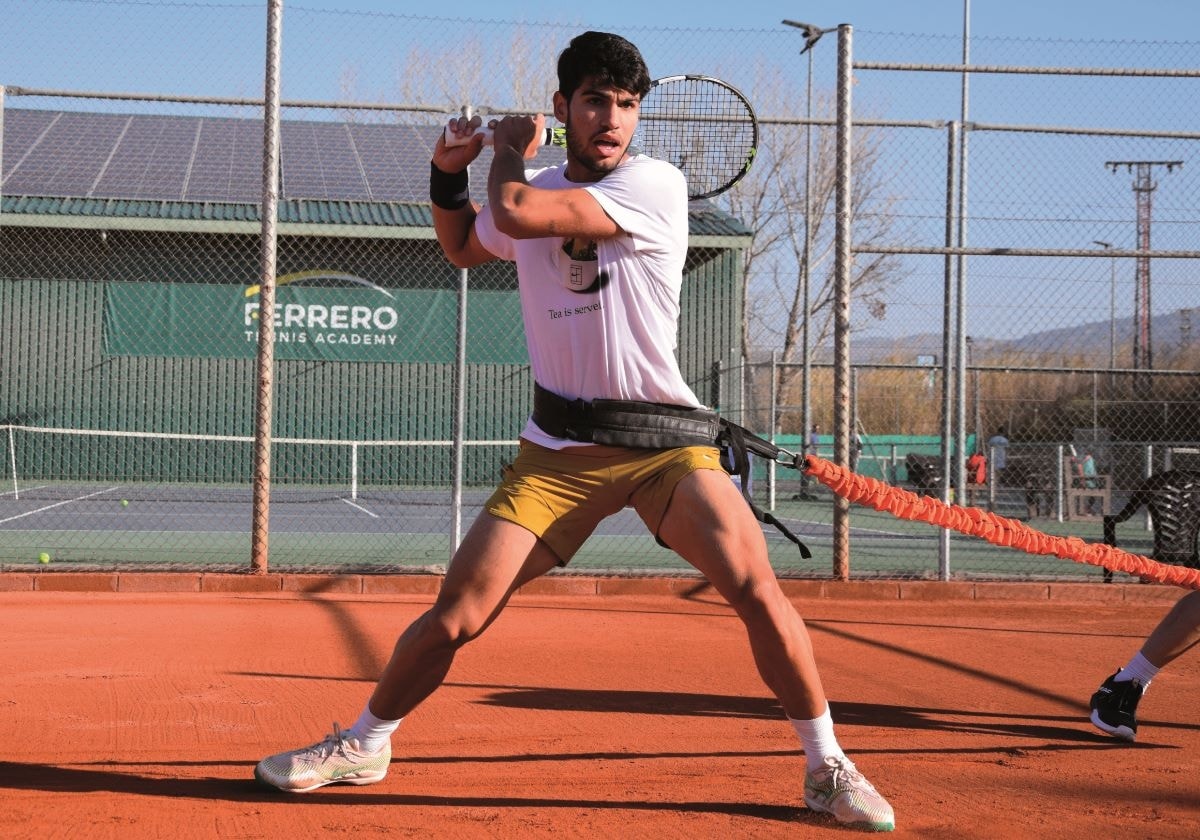 Carlos Alcaraz, allievo della Juan Carlos Ferrero in Spagna.