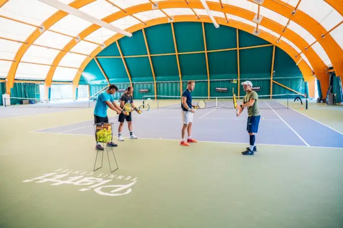 Il Piatti Tennis Center a Bordighera.