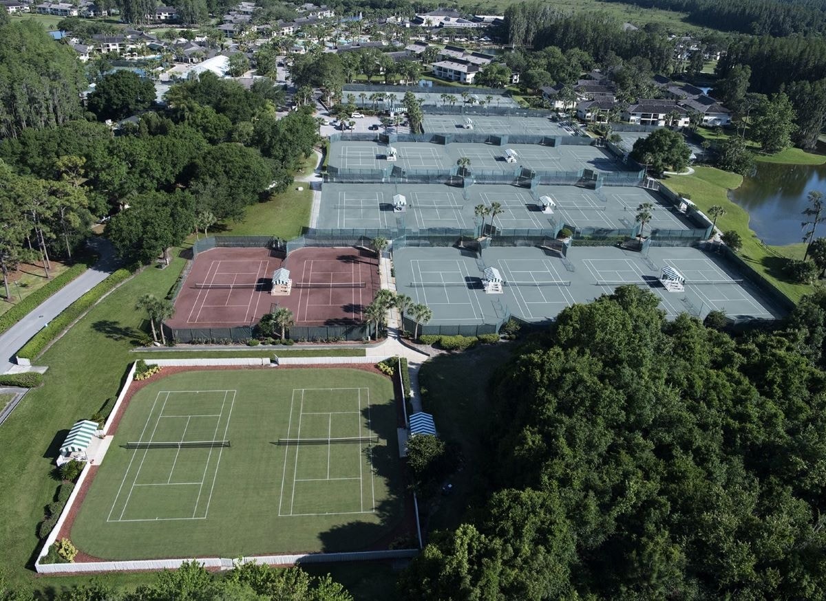 I campi della Rafa Nadal Academy, a Maiorca.
