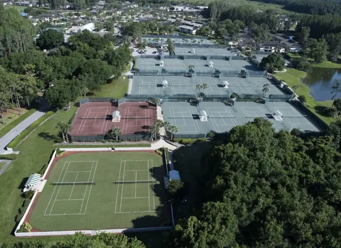I campi della Rafa Nadal Academy, a Maiorca.