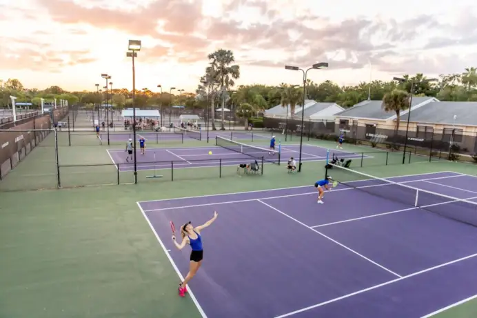 La Img Academy in Florida.