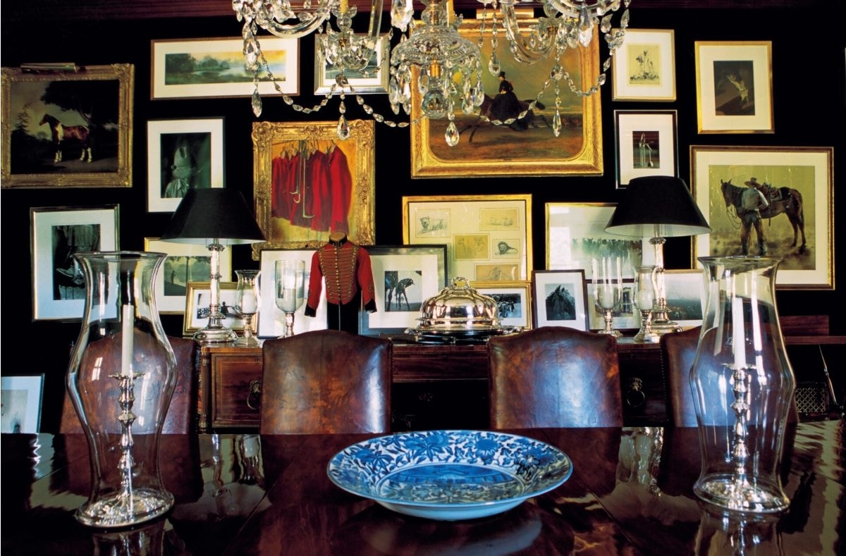 L'interno della residenza di Bedford, New York.