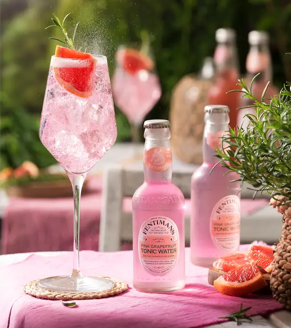 Pompelmo rosa è una delle molte toniche Fentimans, distribuite da Meregalli.