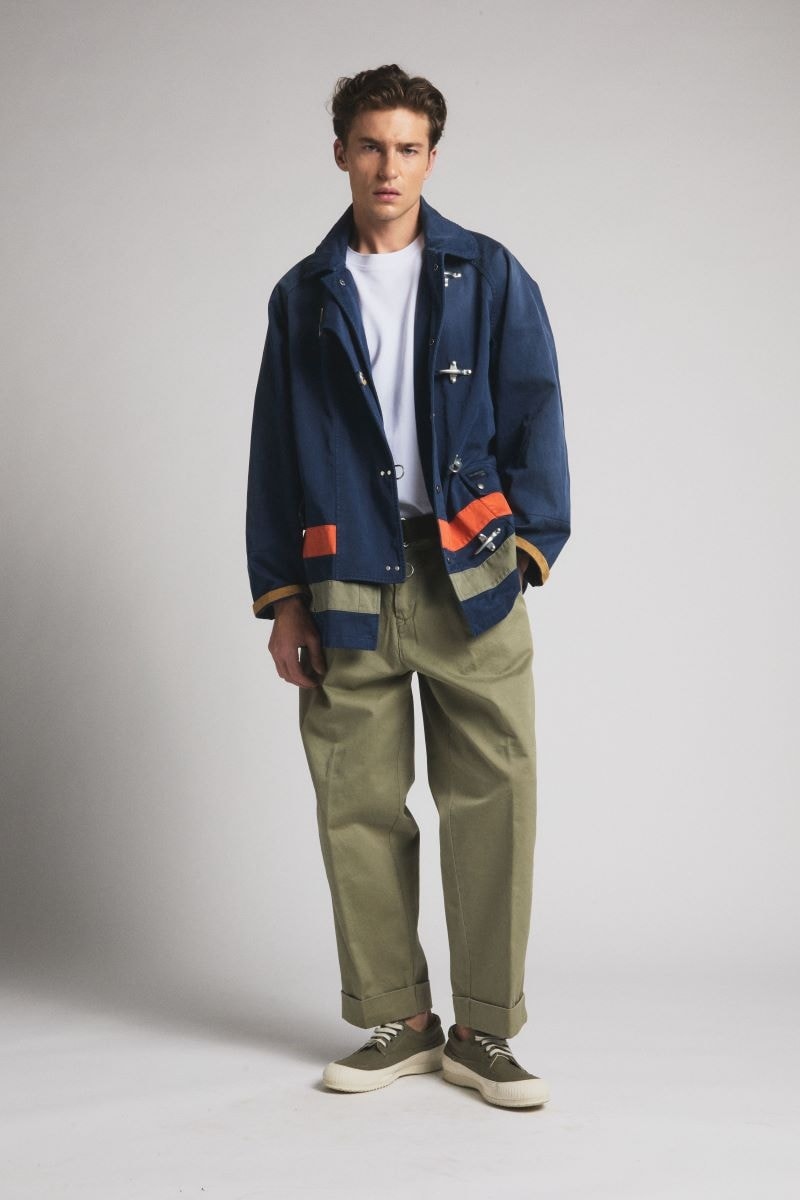 Un look della spring-summer 2025 di Fay Archive (courtesy Fay)