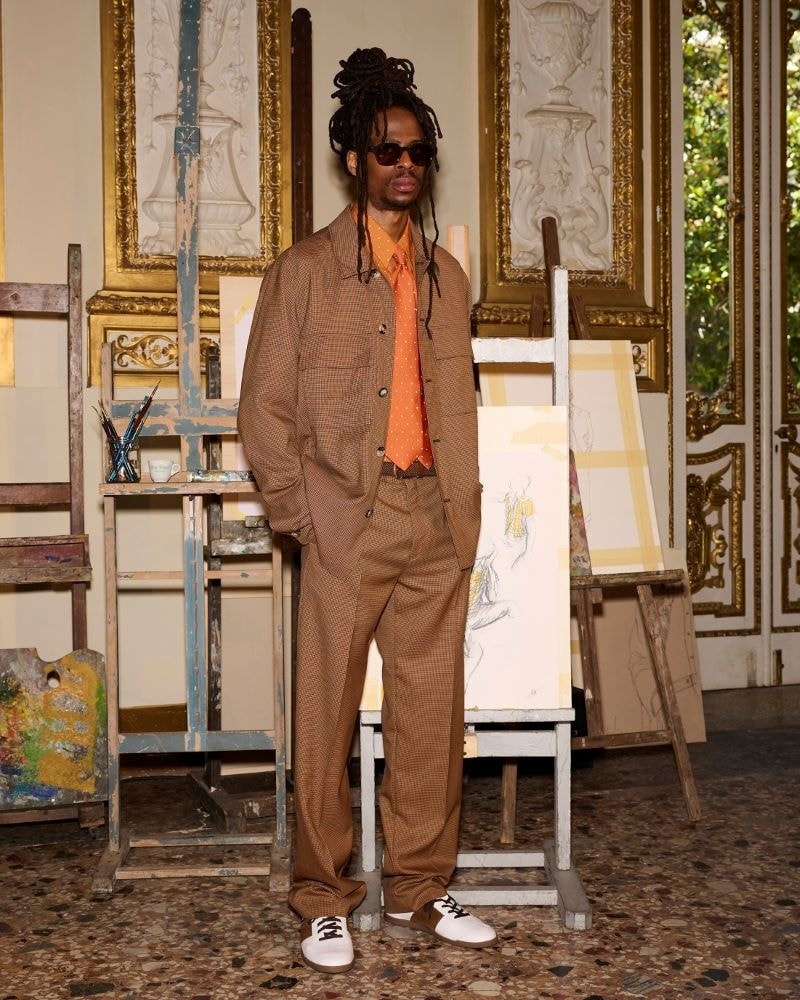 Un look Paul Smith spring-summer 2025 (courtesy Paul Smith)