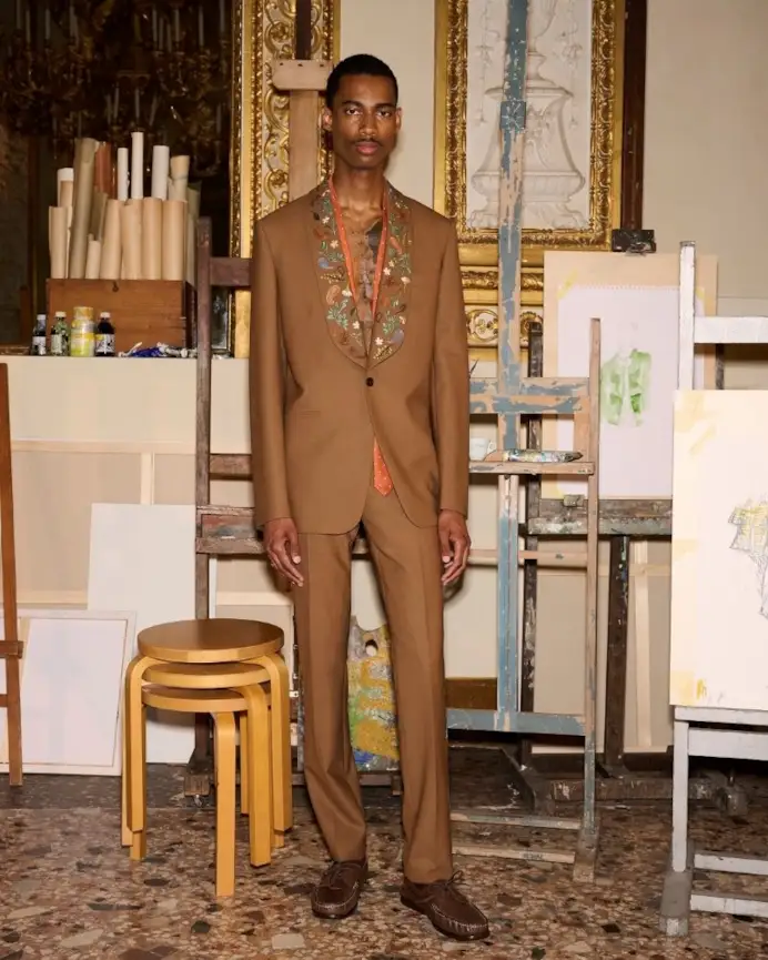 Un look Paul Smith spring-summer 2025 (courtesy Paul Smith)