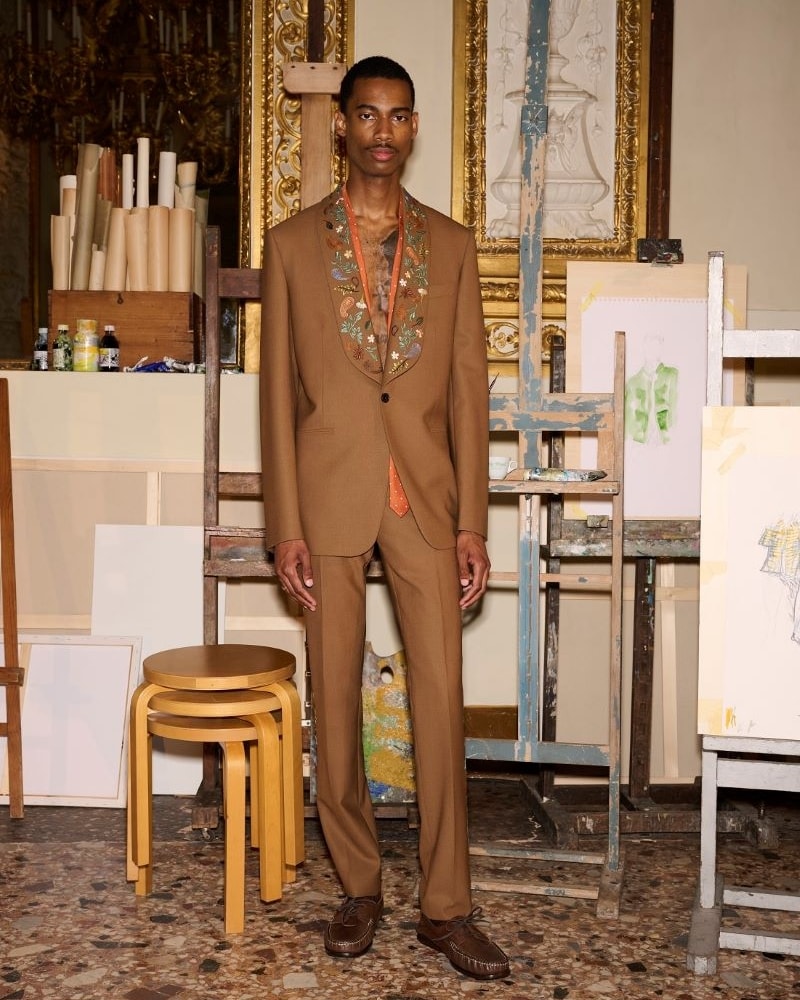 Un look Paul Smith spring-summer 2025 (courtesy Paul Smith)