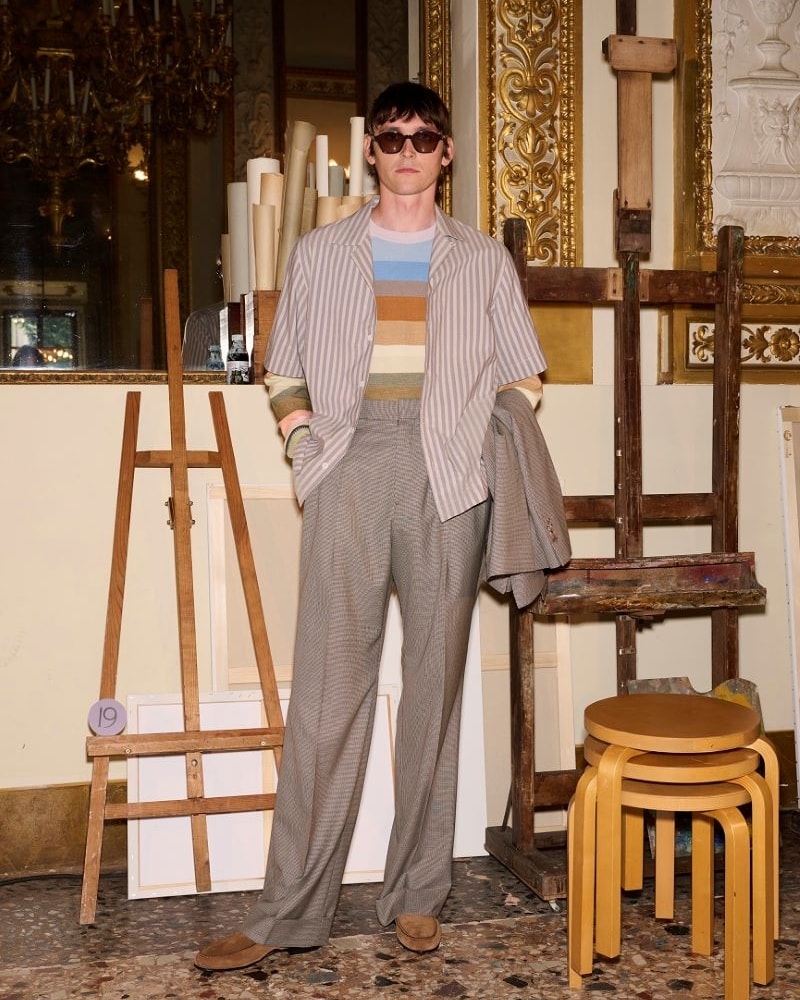 Un look Paul Smith spring-summer 2025 (courtesy Paul Smith)