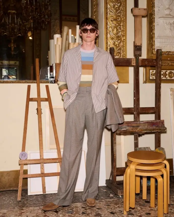 Un look Paul Smith spring-summer 2025 (courtesy Paul Smith)