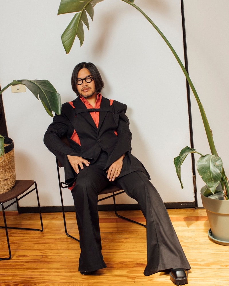 Un look David Hartono x Permu (courtesy S|style)