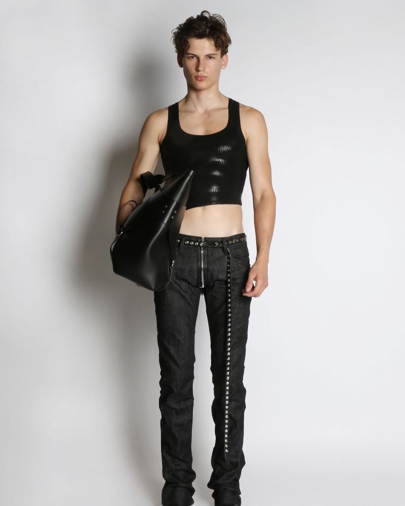 Un look Dsquared2 spring-summer 2025 (courtesy Dsquared2)