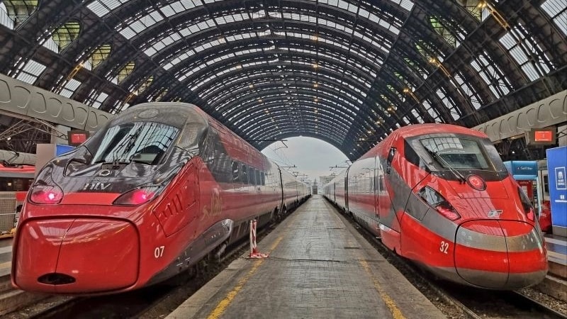 I treni ad alta velocità Italo e Frecciarossa