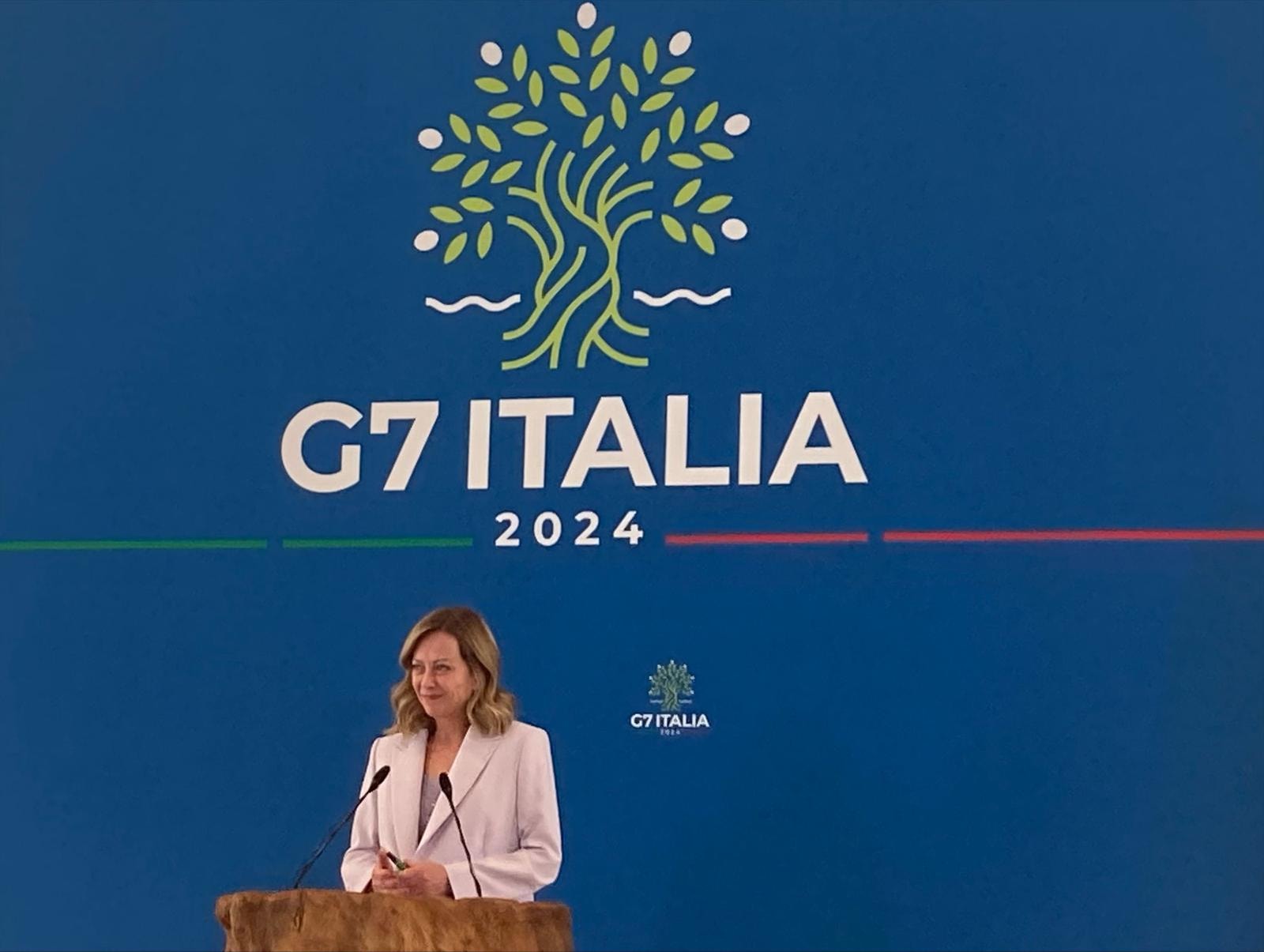 G7, Giorgia Meloni: Italia traccia la rotta, non parole ma fatti concreti