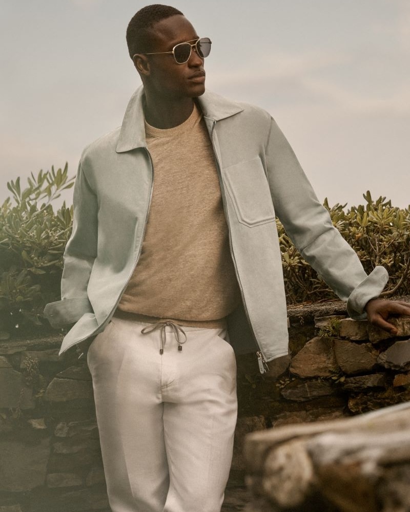 Un look spring-summer 2025 di Brett Johnson (courtesy Brett Johnson)
