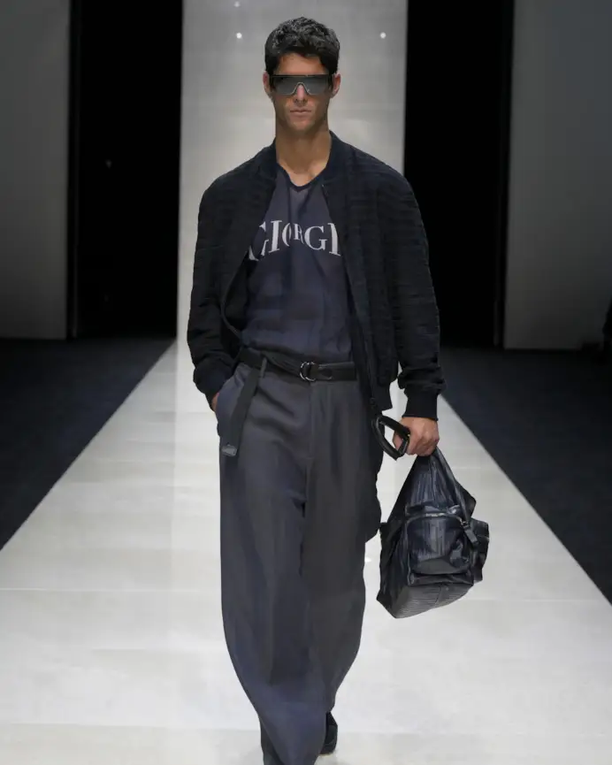 Un look Giorgio Armani spring-summer 2025