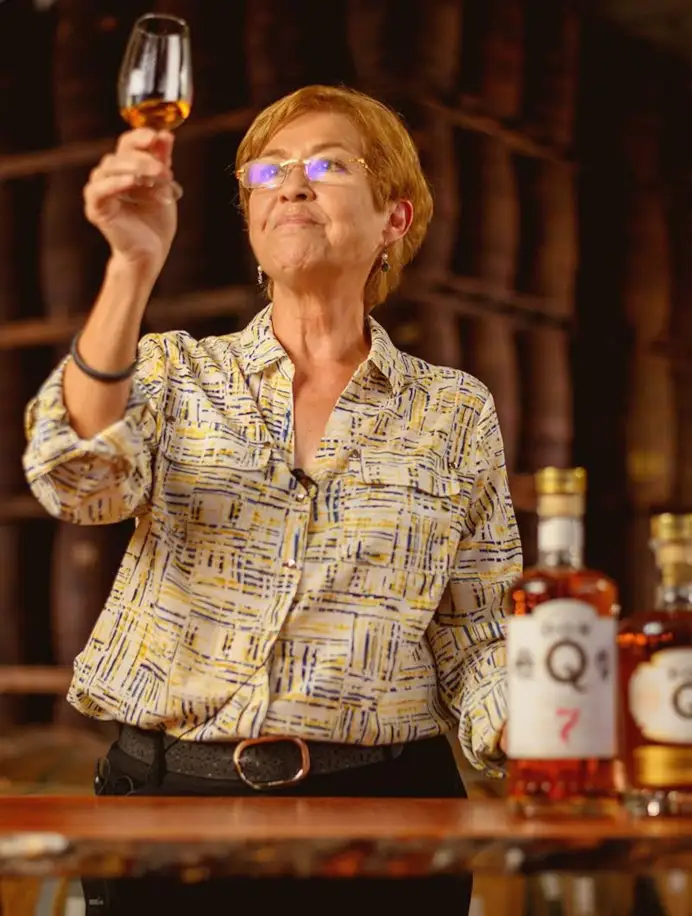 Silvia Santiago, vicepresidente nella distilleria Serrallés